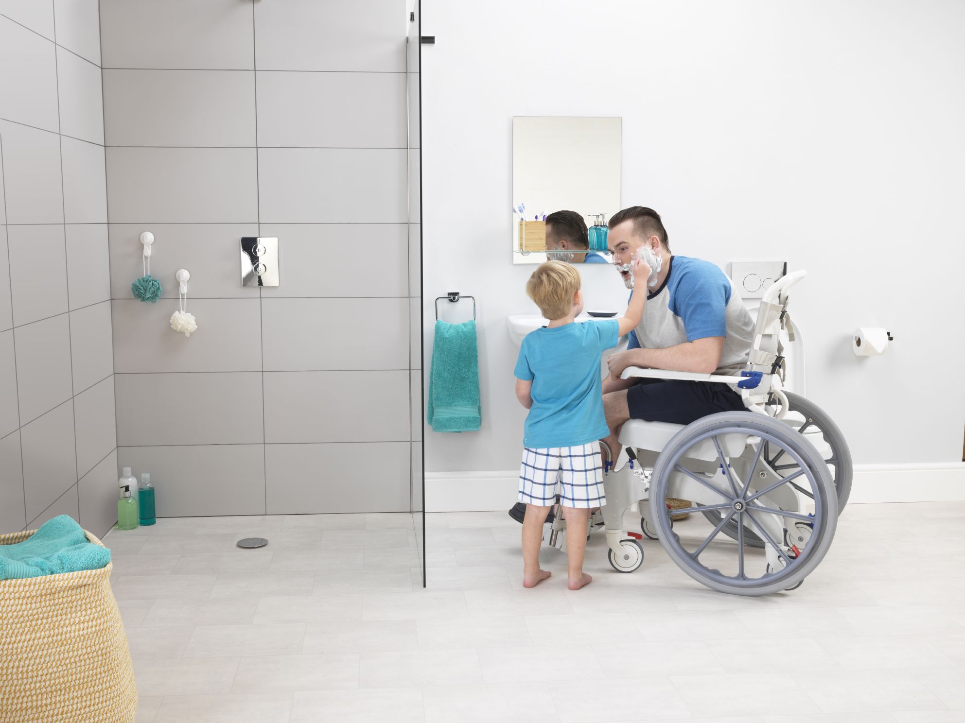 NEW Insightdriven Aquatec Ocean Ergo shower chair range Invacare Ireland