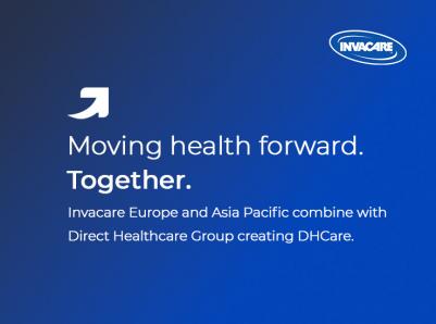Invacare and DHG Combine DHCare Moving health forward. Together 
