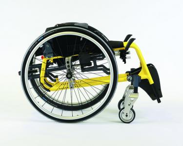 Invacare Action 5 Manual Wheelchair with Folded Backrest