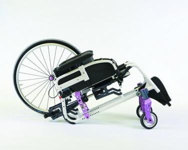 Invacare Action 5 Manual Wheelchair with Folded Backrest