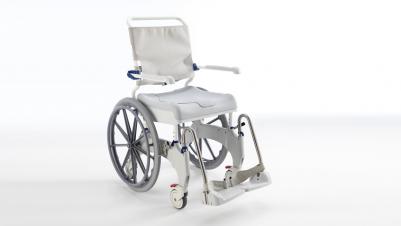The Invacare Ocean Ergo Shower Chair with 24'' wheels