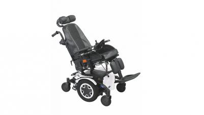 The Invacare TDX SP electric wheelchair electric lift