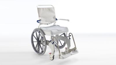 The Invacare Ocean Ergo Shower Chair with 24'' wheels