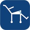 Backrest can be reclined by up to